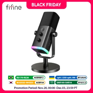 Mikrofon dynamiczny FIFINE USB/XLR 1