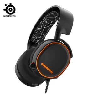 SteelSeries Arctis 5 RGB Podświetlany zestaw słuchawkowy do gier z DTS Headphone 7.1 Surround dla PC, PlayStation 4, VR, Android i iOS 1