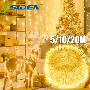 Lampki świąteczne LED 5/10/20M 220V Wodoodporne 1