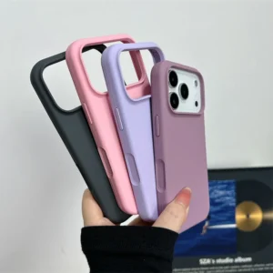 Magnetyczne etui z płynnego silikonu do iPhone'a 17/17 Air/17 Pro/17 Pro Max do Magsafe 1