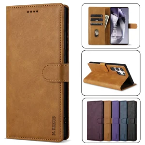 n Samsung Galaxy S25 S24 S23 Ultra S22 S21 FE S20 S10 Plus Note20 Flip Book Card Wallet Cover Etui 1