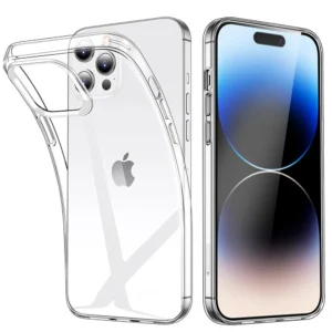 Przezroczyste etui na telefon do iPhone'a 16 11 12 13 14 15 Pro Max Miękki 1